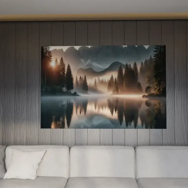 Mountain Reflections Canvas