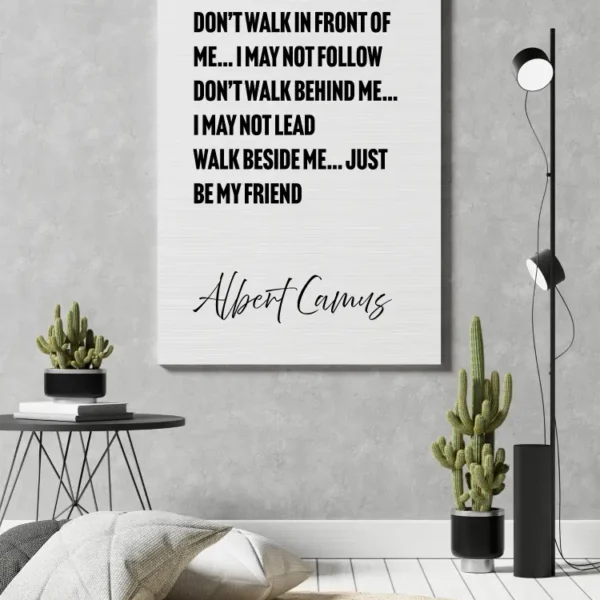 Albert Camus – Just Be My Friend