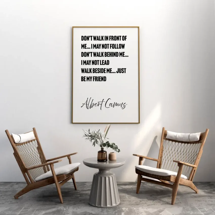 Albert Camus – Just Be My Friend