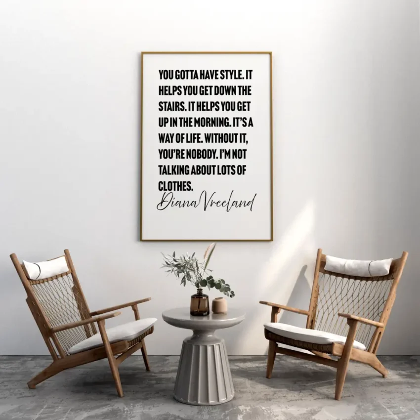 Diana Vreeland – You gotta have style