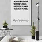 Hubert de Givenchy – Dress follows the body