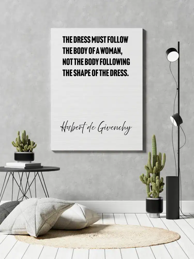 Hubert de Givenchy – Dress follows the body