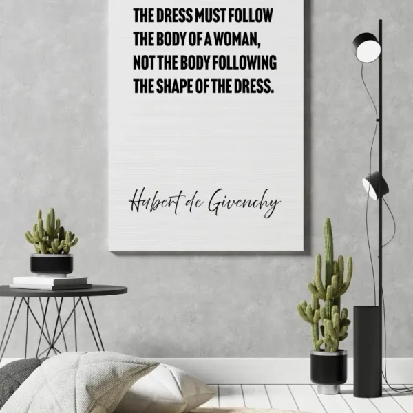 Hubert de Givenchy – Dress follows the body