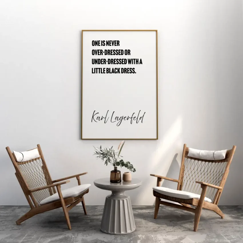 Karl Lagerfeld – Little Black Dress