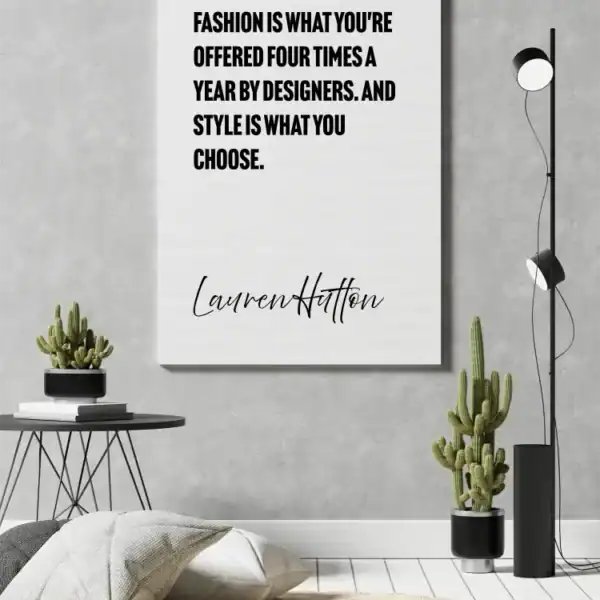 Lauren Hutton – Style is what you choose