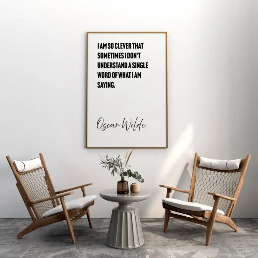 Oscar Wilde – I Am So Clever