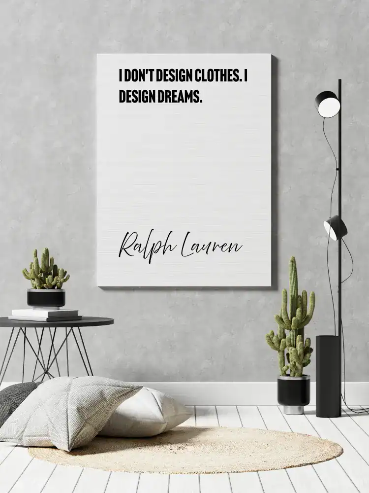 Ralph Lauren – I design dreams