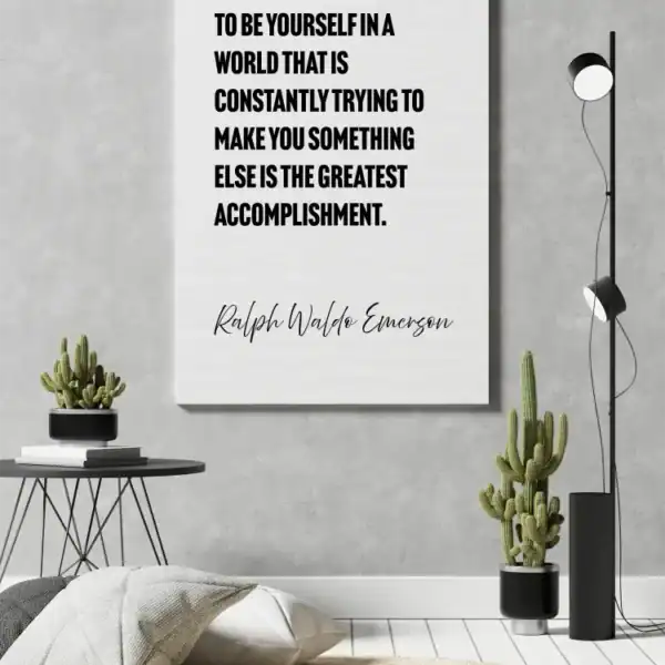 Ralph Waldo Emerson – Be yourself, always