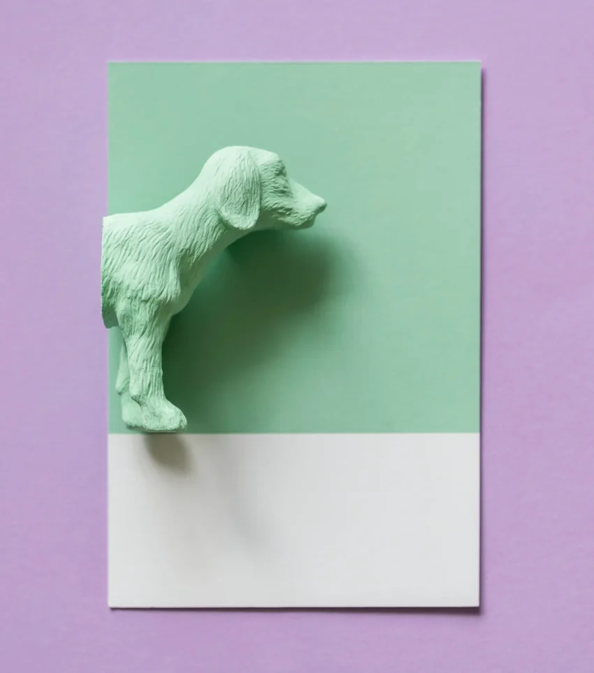 Surrealistisk Hundfragment