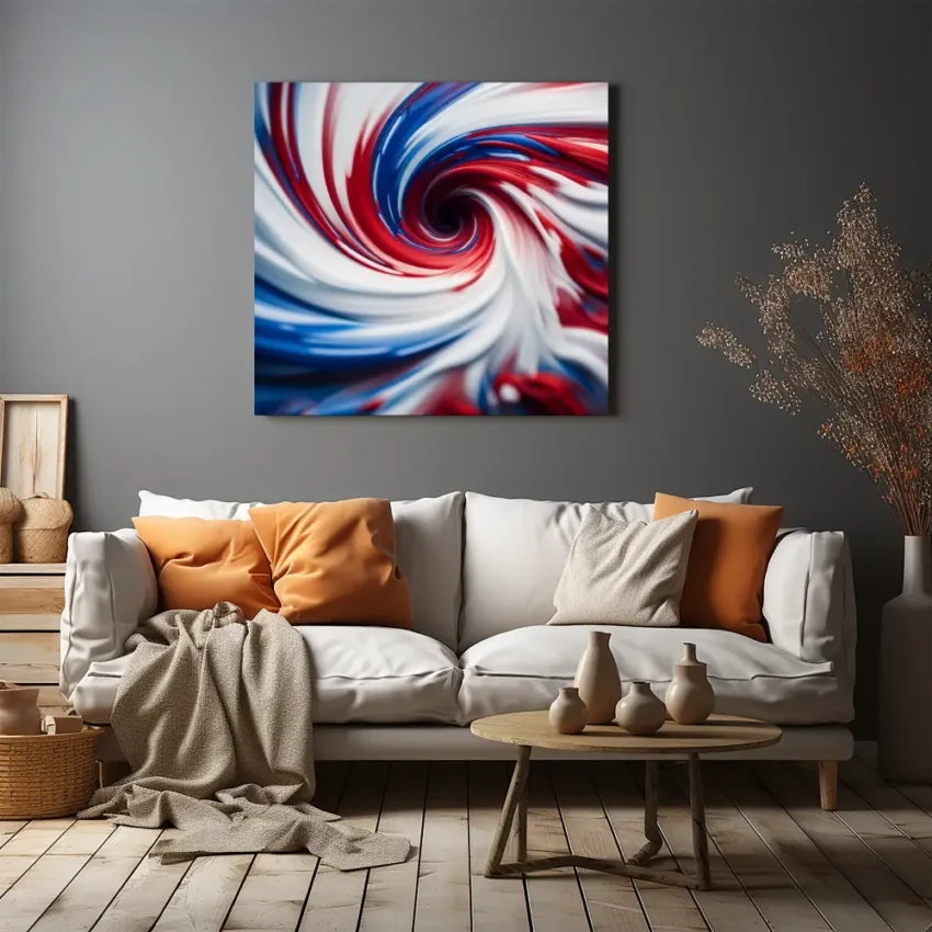 Blå-Röd Spiral