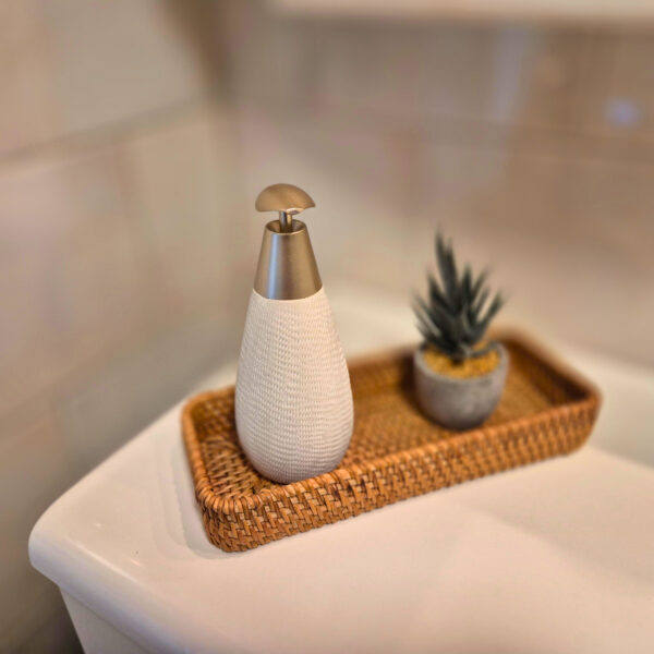 Elegant Drop – Tvålpump i keramik