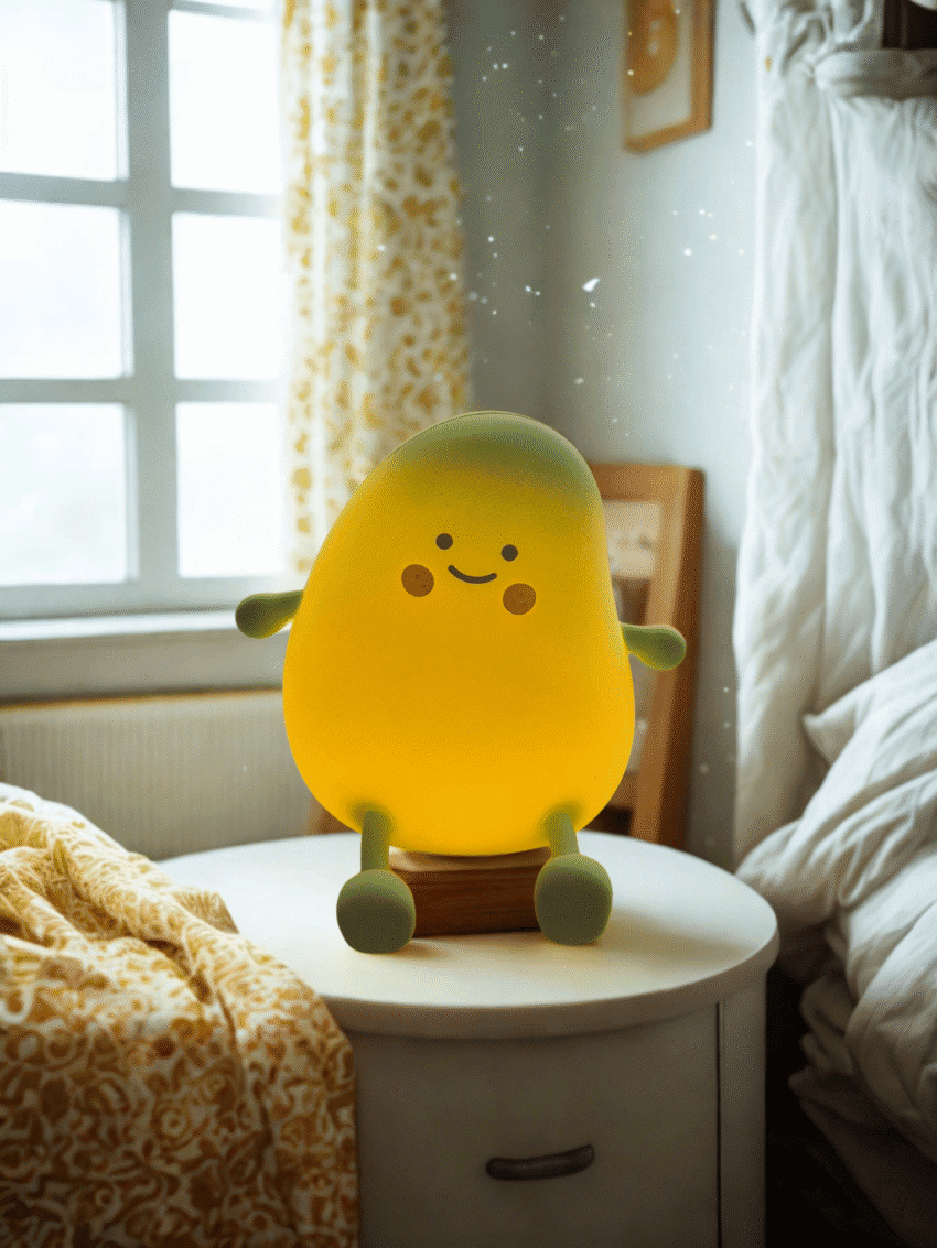 Mango Glow – Söt nattlampa i silikon